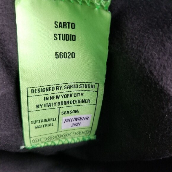 Sarto Studio Womens Fera 56020 Black Croc Print Knee High Winter Boots 7M - Picture 8 of 8